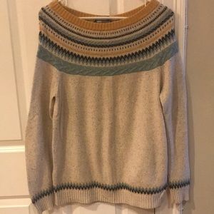 bcbg maxazria fair isle sweater